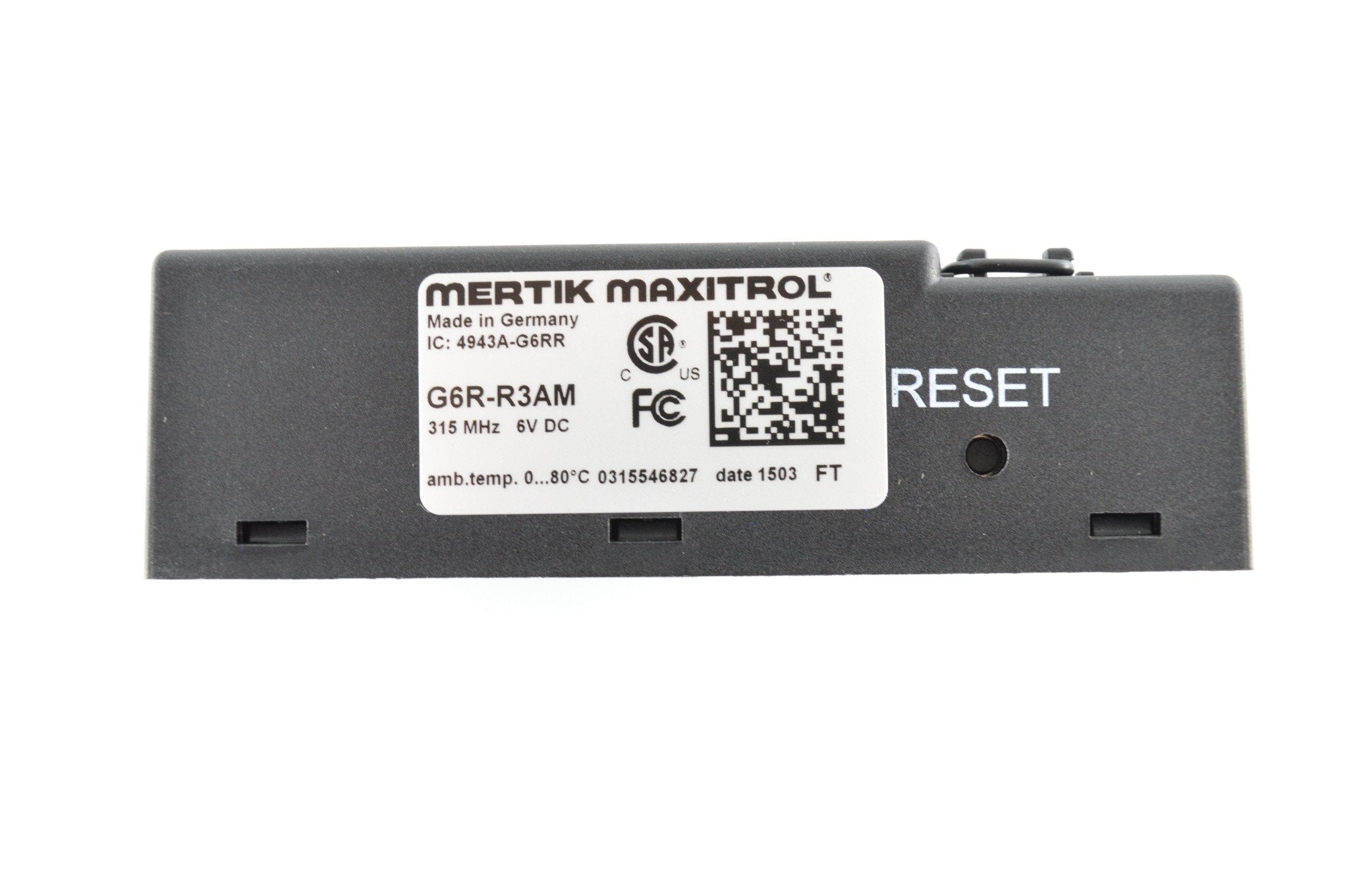 Maxitrol GV60 Receiver G6R-R3AM