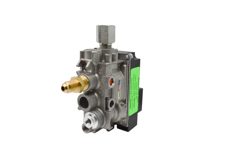 780IN GV60 Valve Assembly - Natural Gas - Bottom View