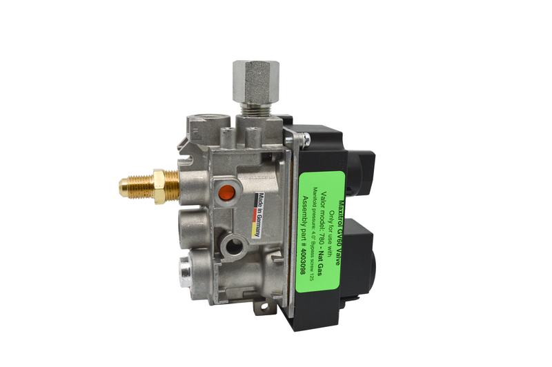 780IN GV60 Valve Assembly - Natural Gas - Scale View