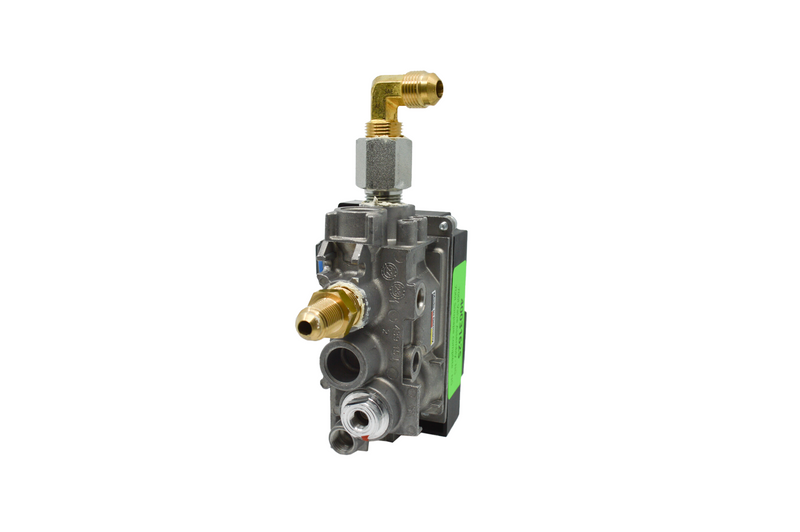 700N GV60 Valve Assembly - Natural Gas - Bottom View