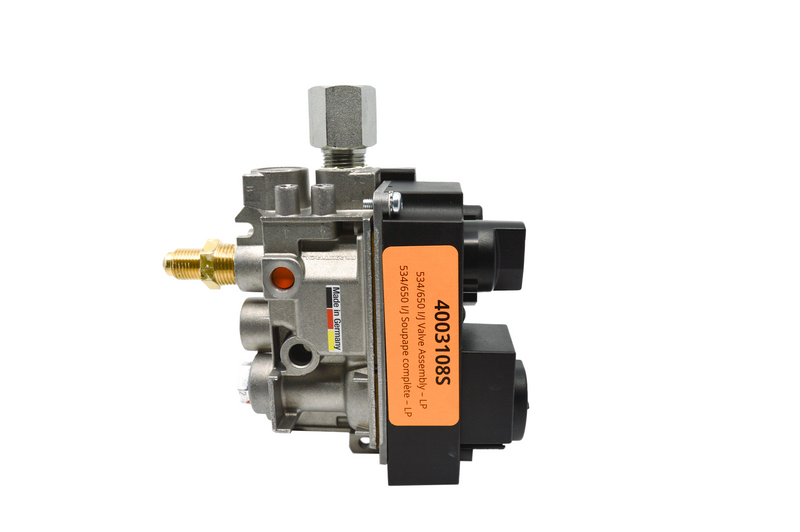 534/650P GV60 Valve Assembly - Propane - Connection Detail
