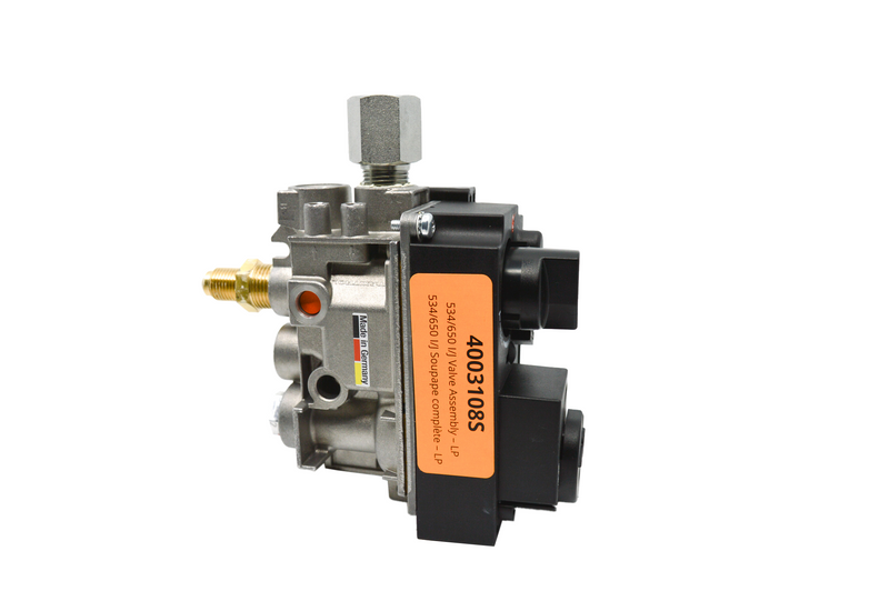 534/650P GV60 Valve Assembly - Propane - Label View