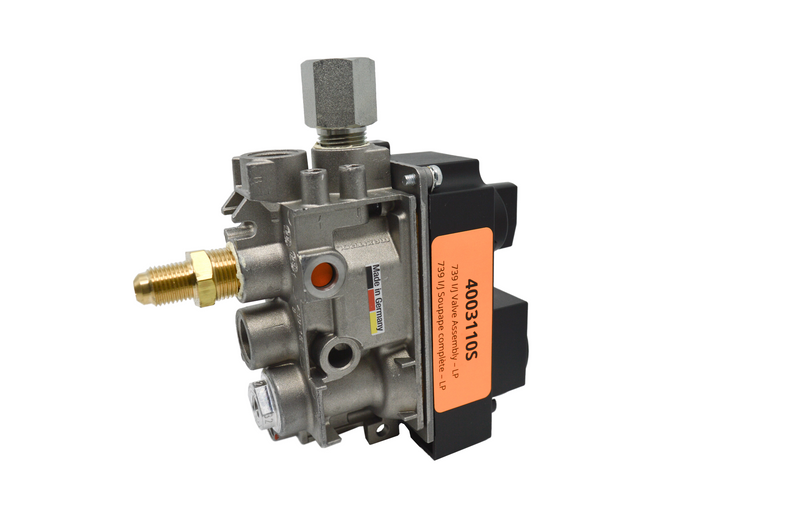 739P GV60 Valve Assembly - Propane - Connection Detail