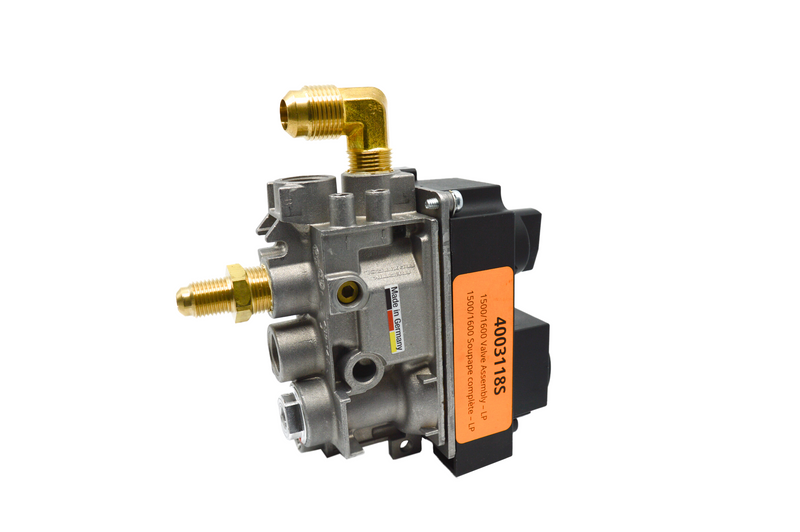 1500P GV60 Valve Assembly - Propane - Installation View