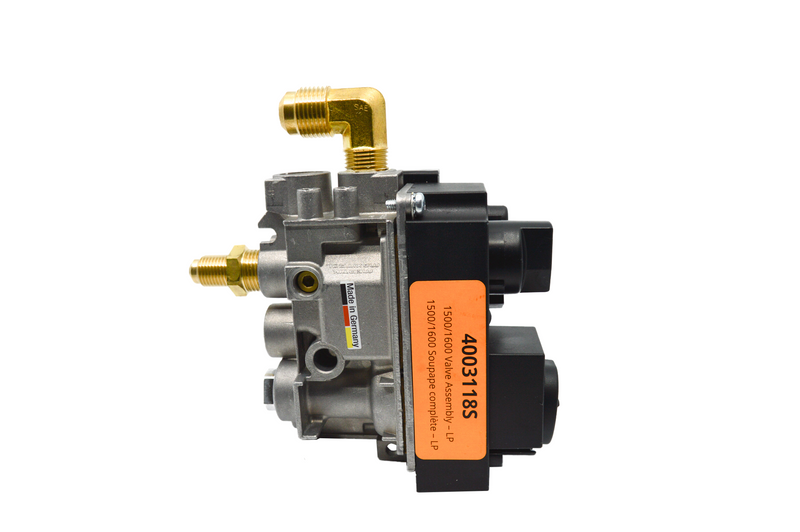 1500P GV60 Valve Assembly - Propane - Connection Detail
