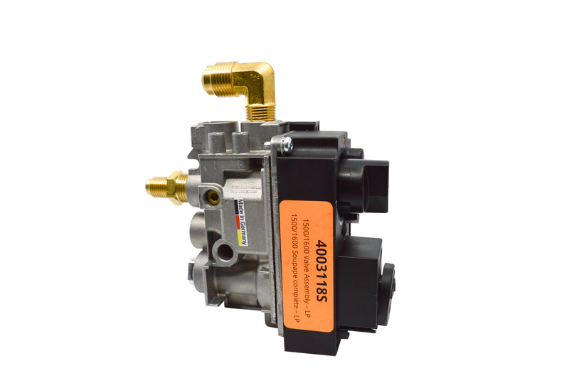 1500P GV60 Valve Assembly - Propane - Label View