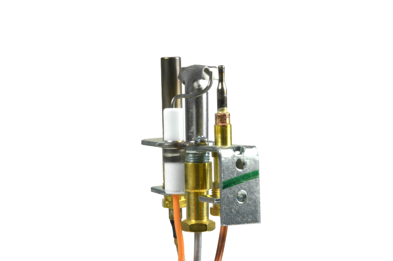 Heat N Glo Heat-n-Glo Pilot Assembly 446-510A (Natural Gas) - Scale View