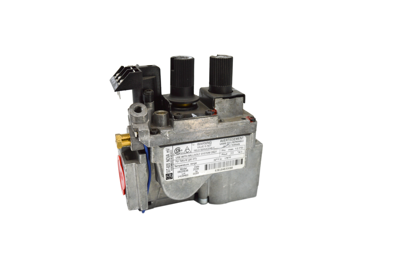 SIT 820 Series Millivolt Fireplace Valve 20% Turndown Vent Free Natural Gas - Scale View