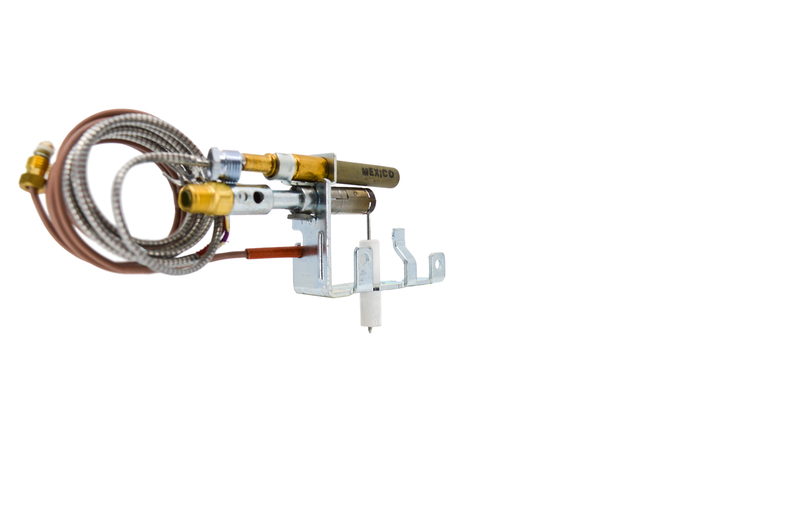 ODS Pilot Assembly Propane Vent Free - Dimensions