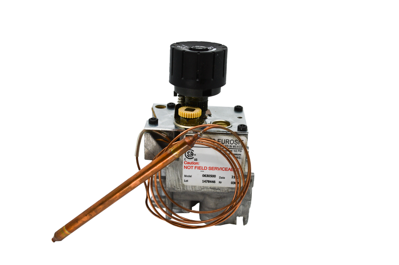 Gas Control Valve EUROSIT Natural Gas Vent Free - Dimensions