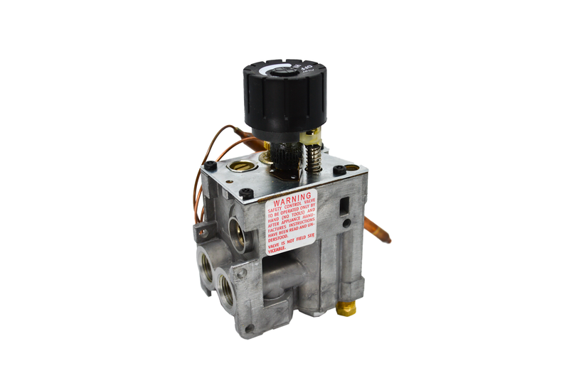 Gas Control Valve EUROSIT Natural Gas Vent Free - Dimensions