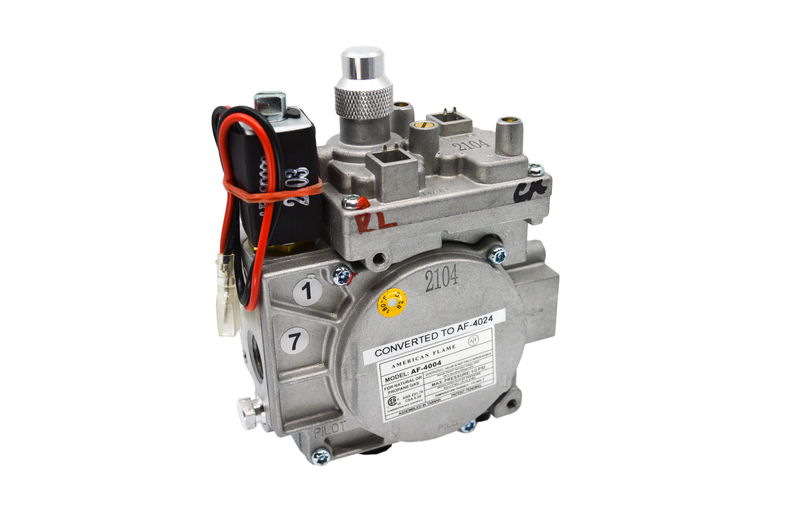 American Flame Gas Control Valve Propane - Installation View