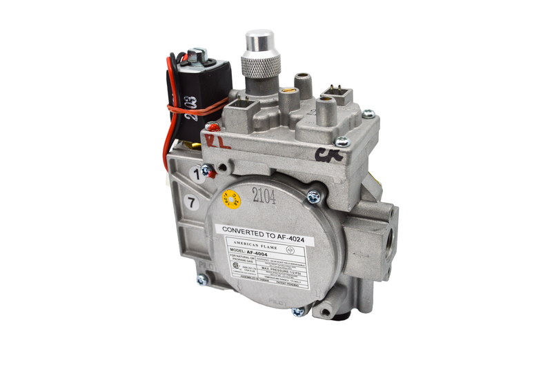 American Flame Gas Control Valve Propane - Label View
