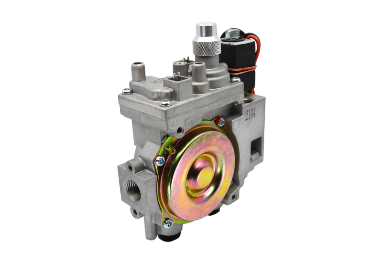 American Flame Gas Control Valve - Installation View