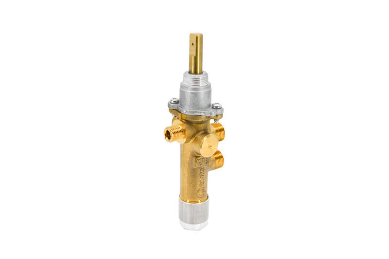 Gas Control Valve Manual Propane Vent Free - Side View