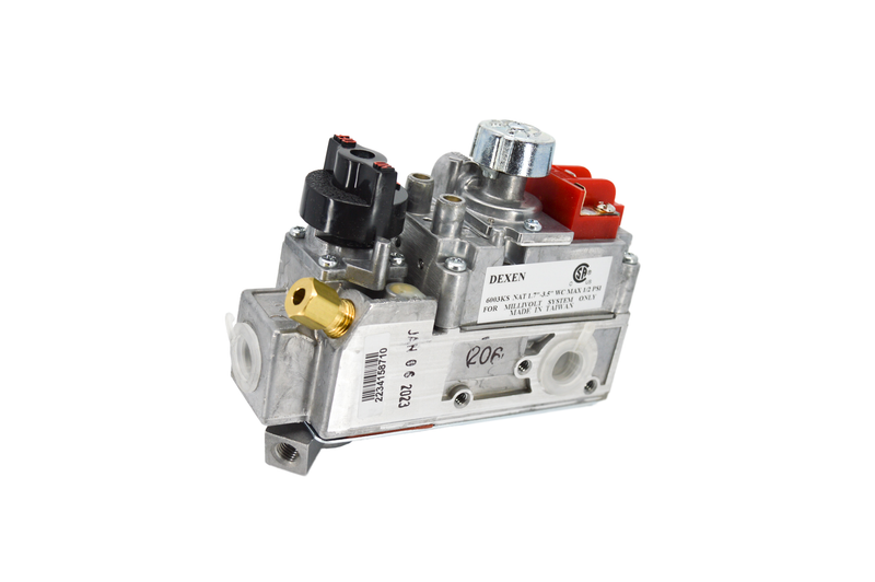 Gas Control Valve Dexen Natural Gas Vent Free - Installation View
