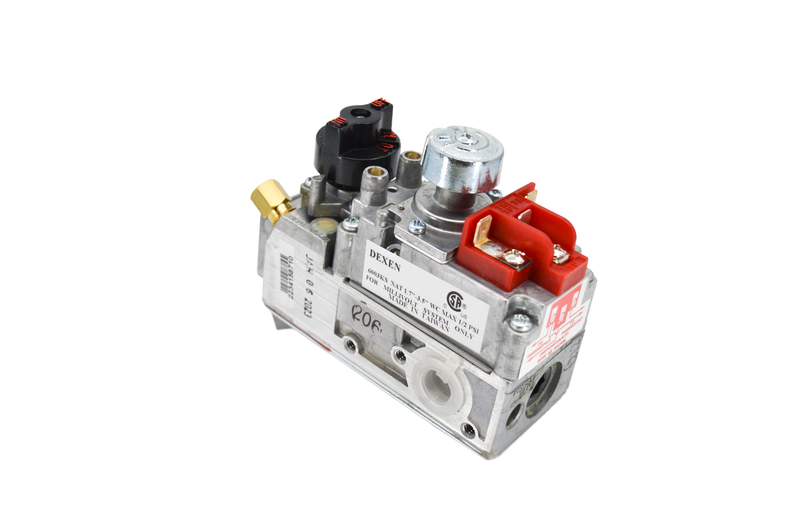 Gas Control Valve Dexen Natural Gas Vent Free - Side View