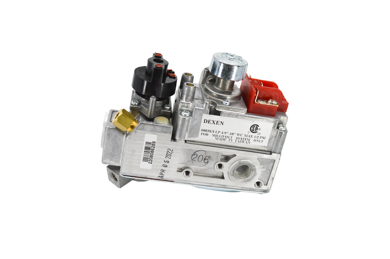 Gas Control Valve Dexen Propane Vent Free - Scale View