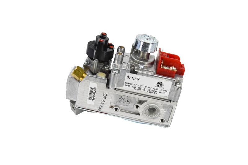 Gas Control Valve Dexen Propane Vent Free - Connection Detail