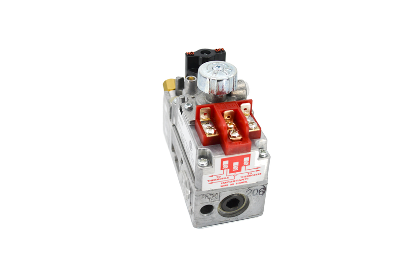 Gas Control Valve Dexen Propane Vent Free - Rear View