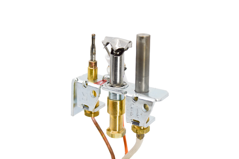 Robertshaw Three Way Pilot Assembly Propane - Scale View