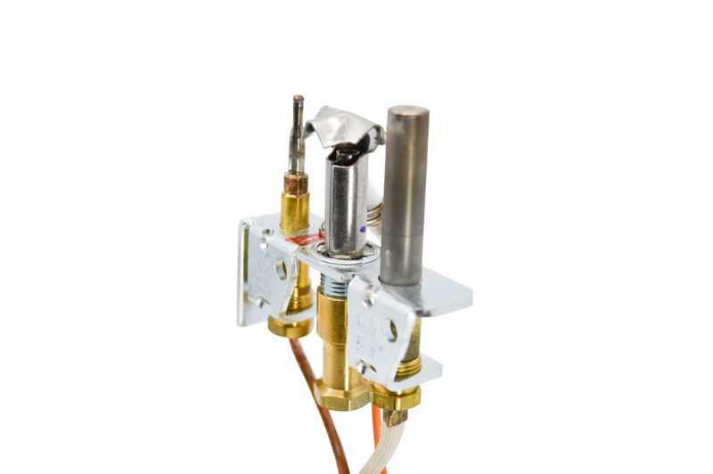 Robertshaw Three Way Pilot Assembly Propane - Label View