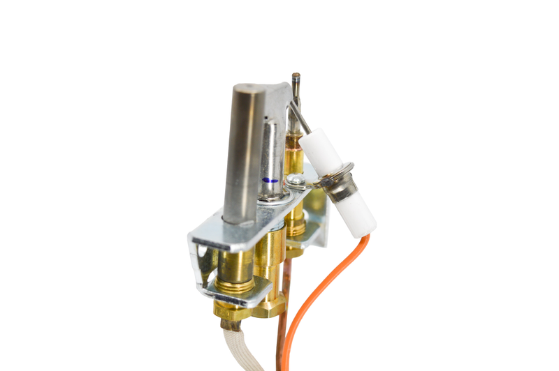 Robertshaw Three Way Pilot Assembly Propane - Rear View
