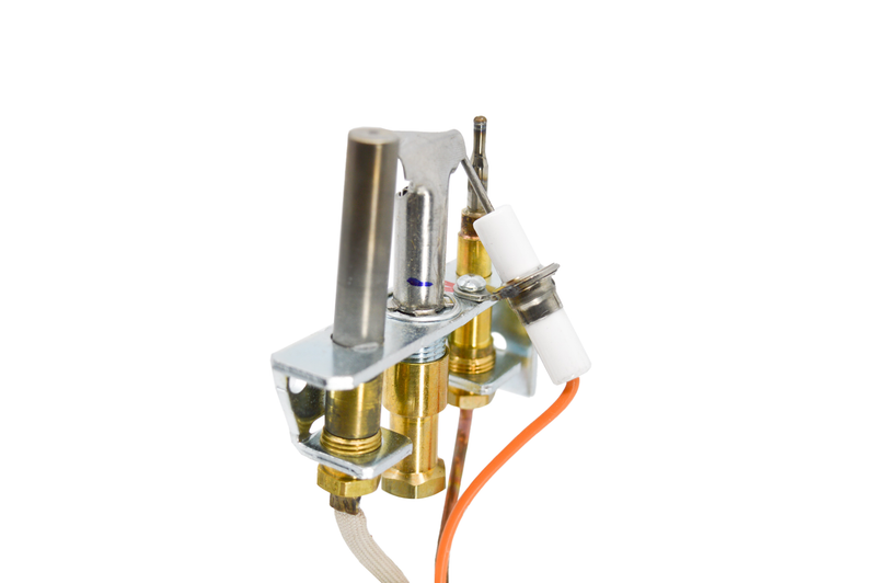 Robertshaw Three Way Pilot Assembly Propane - Dimensions