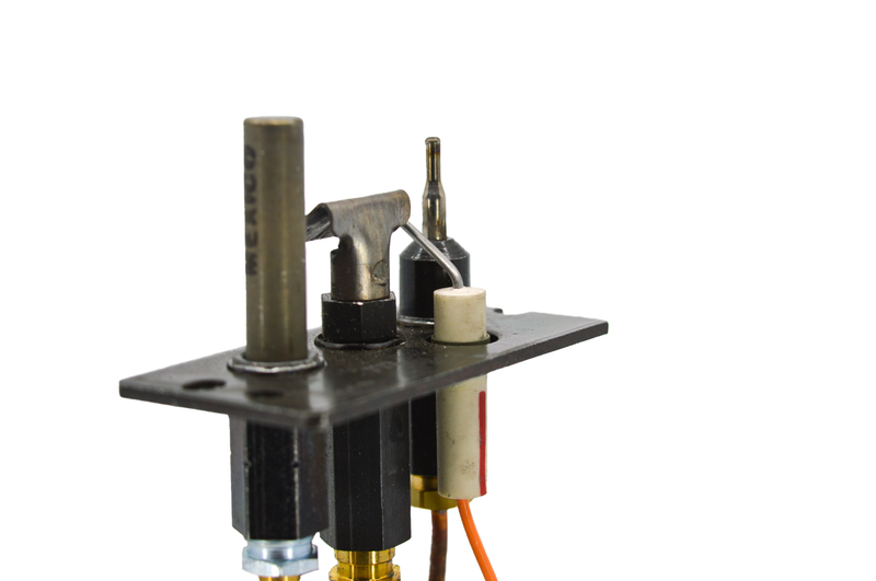 PSE Top Mount Flat Two Way Pilot Assembly Propane Top Convertible - Installation View