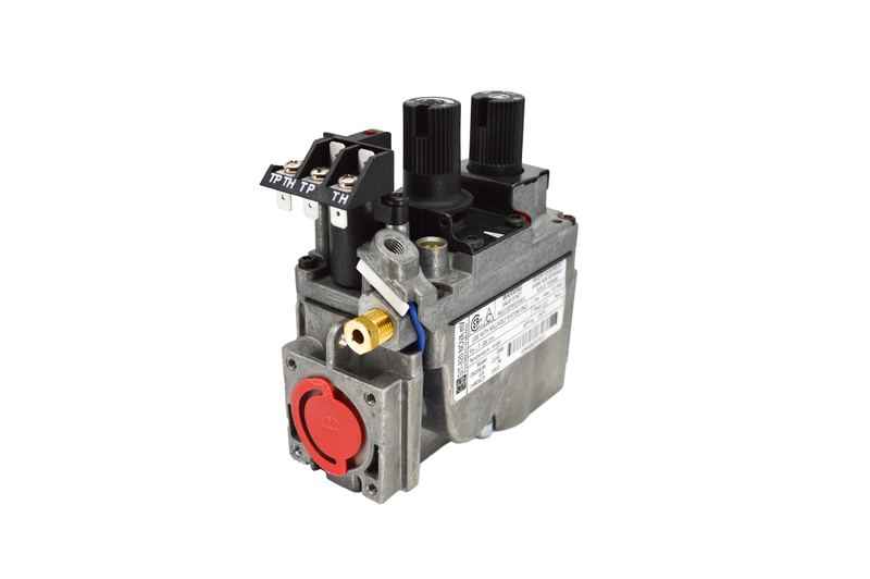 SIT 820 Series Millivolt Fireplace Valve 30% Turndown Propane Vent Free - Bottom View