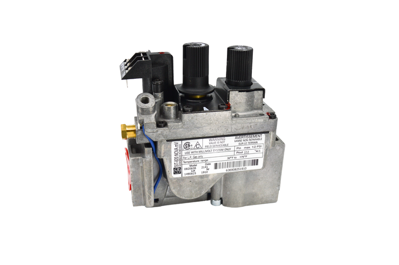 SIT 820 Series Millivolt Fireplace Valve 30% Turndown Propane Vent Free - Packaging View