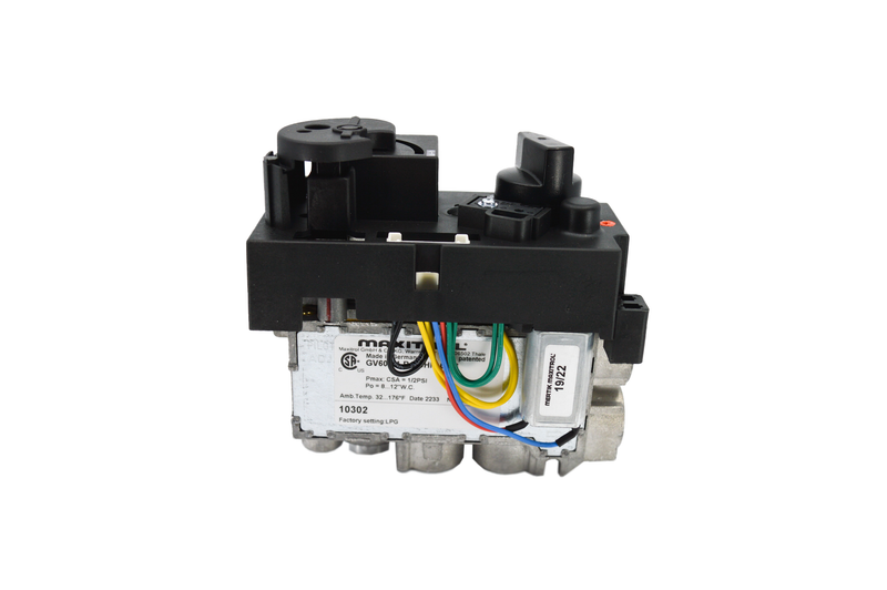 SV-41 Gas Control G10 and G18 Variable Remotes Vent Free, Propane Gas - Bottom View
