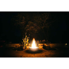 Fire Pit Art 30" Fire Surfer Fire Pit - Top View
