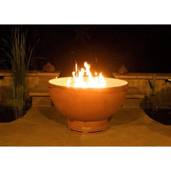 Fire Pit Art 36" Crater Fire Pit - Side View