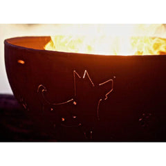 Fire Pit Art 36" Funky Dog Fire Pit - Alternate View