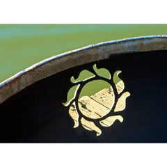 Fire Pit Art 36" Kokopelli Fire Pit - Close-Up
