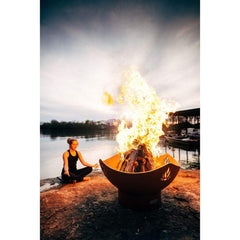 Fire Pit Art 36" Namaste Fire Pit - Additional View