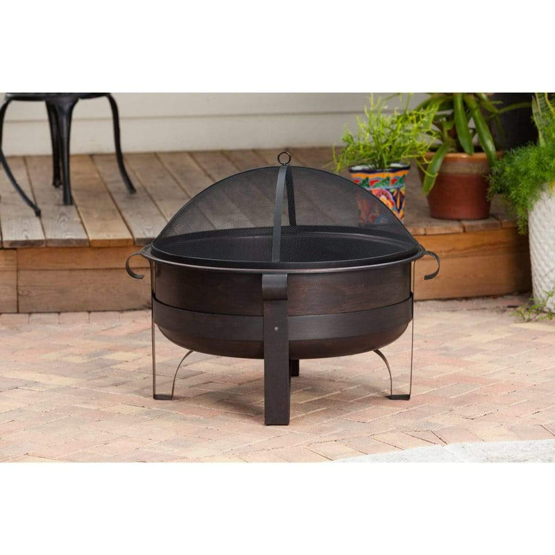 Fire Sense 35" Cornell Wood Burning Fire Pit - Additional View