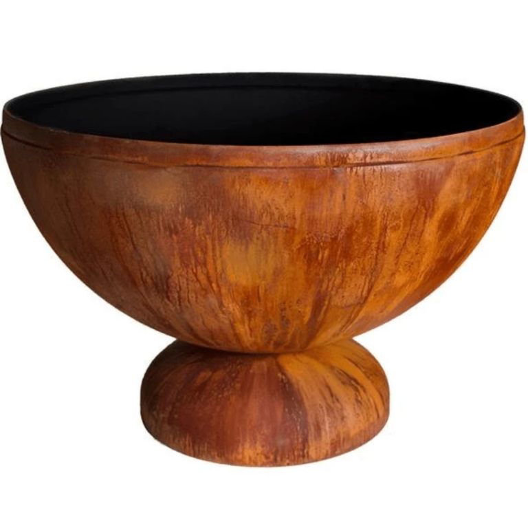 Ohio Flame Fire Chalice Artisan Bowl with Patina Finish - Fireplace Choice