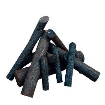 Firegear 14-Piece Pro Series Ironwood Steel Fire Pit Log Set