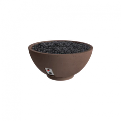 Firegear Sanctuary 2 39" Chocolate Round GFRC Fire Bowl