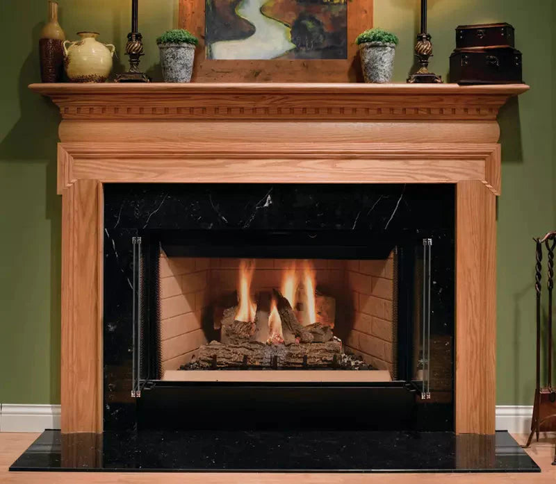 Heatilator Accelerator 42" Traditional Heat-Circulating Wood Burning Fireplace With Traditional Refractory