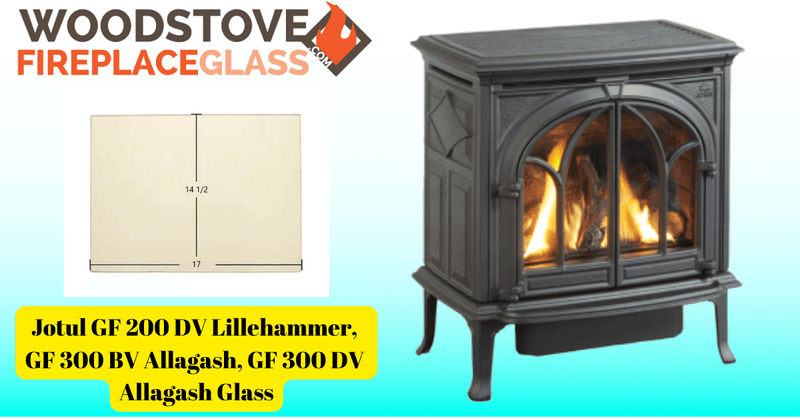 Jotul GF 200 DV Lillehammer, GF 300 BV Allagash, GF 300 DV Allagash Glass - Detail View