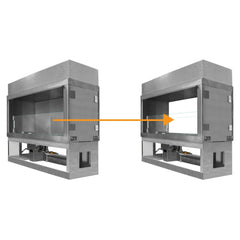 Firegear See-Through Conversion Kit for Kalea Bay 72-Inch Non-LED Gas Fireplaces - 78012 - Fireplace Choice
