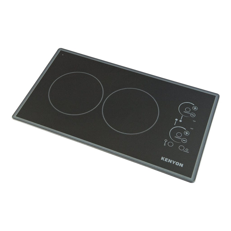 Kenyon 21" 2-Burner Lite-Touch Q Series Cortez Electric Cooktop with Touch Control - Alternate View