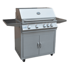 KoKoMo Grills 3/4/5 Burner Stainless Steel Grill Cart - Detail View