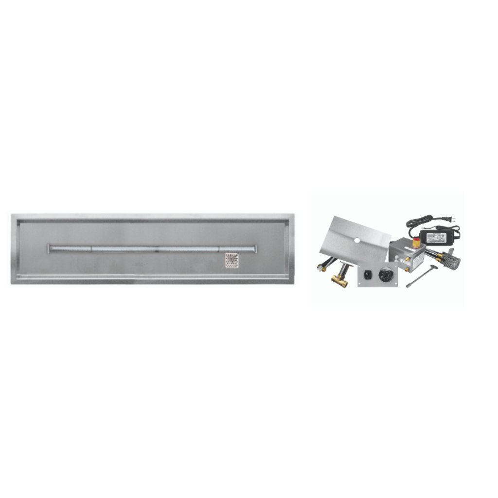 firegear-electronic-t-burner-firepit-kit-with-30-inch-stainless-steel-drop-in-pan 1