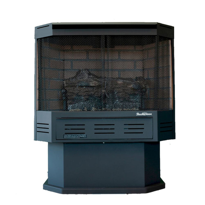 Buck Stove Model 329 Vent-Free Natural Gas Stove - Thermostatic - NV C329B3LP - Fireplace Choice