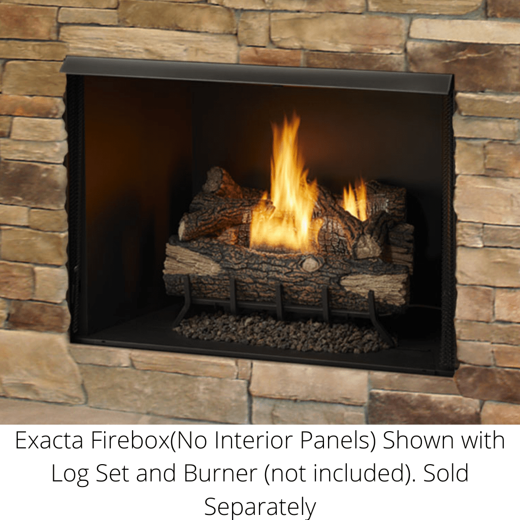 Monessen 42" Exacta Vent Free Circulating Clean Face Firebox with Inte