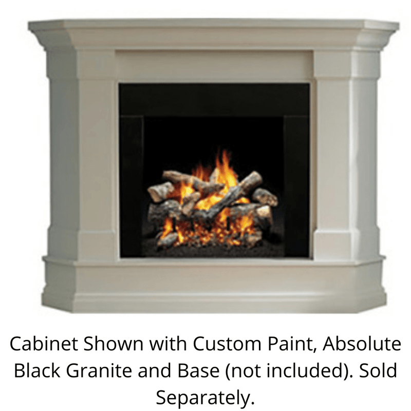 Monessen Kenwood Corner Wood Cabinet - Alternate View